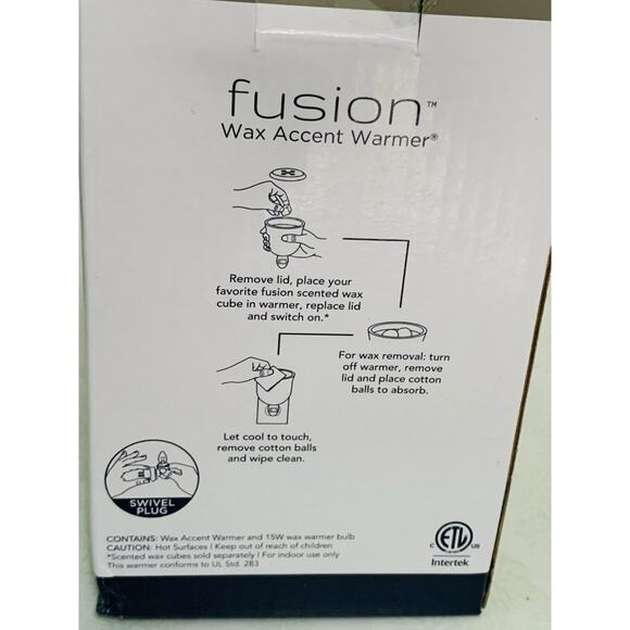 Pressed Boho Wax Warmer Fusion Ceramic Oil Candle Wax Room Fragrance Plugin - Picture 4 of 4